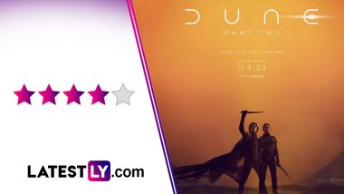 Movie Review: Dune Part Two is an Epic Entry in Sci-Fi Space Opera Genre!